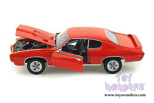 Motormax Timeless Classics - Pontiac GTO Judge Hard Top (1969, 1/18 scale diecast model car, Orange) 73133TC/OR