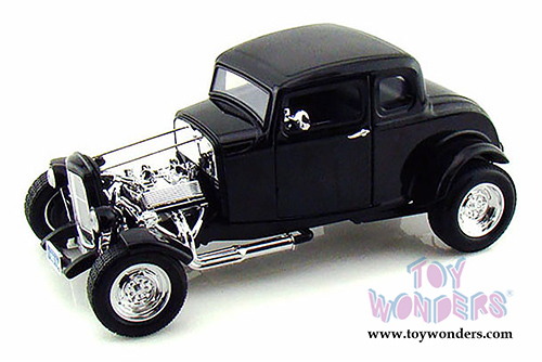 Motormax Timeless Classics -  Ford Hot Rod Hard Top (1932, 1/18 scale diecast model car, Black) 73172TC/BK