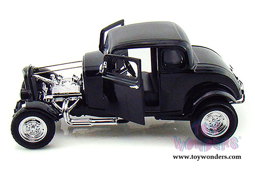 Motormax Timeless Classics -  Ford Hot Rod Hard Top (1932, 1/18 scale diecast model car, Black) 73172TC/BK
