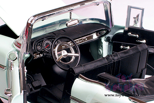 Motormax Timeless Classics - Chevy Bel Air&reg; Convertible (1957, 1/18 scale diecast model car, Green) 73175TC/GN