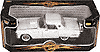 Show product details for Motormax American Graffiti - Ford Thunderbird Convertible w/ Removable Bonnet (1956, 1:18, White) 73176AG