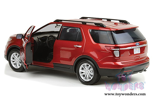 Motormax - Ford Explorer XLT SUV (2015, 1/18 scale diecast model car, Red) 73186R