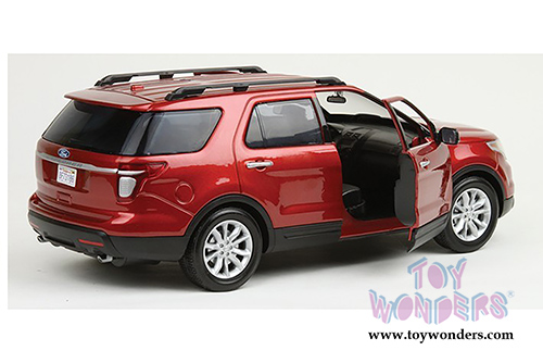 Motormax - Ford Explorer XLT SUV (2015, 1/18 scale diecast model car, Red) 73186R