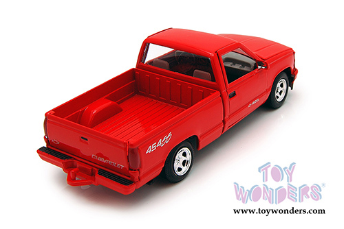 Showcasts Collectibles - Chevrolet&reg; 454 SS Pickup Truck (1992, 1/24 scale diecast model car, Red) 73203AC/R