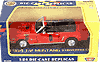 Motormax - Ford Mustang Convertible (1964 1/2, 1:24, Red) 73212R Motor Max 1/24 scale diecast collector cars