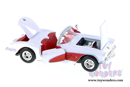 Showcasts Collectibles - Chevy Corvette Convertible (1959, 1/24 scale diecast model car, Asstd.) 73216/16D