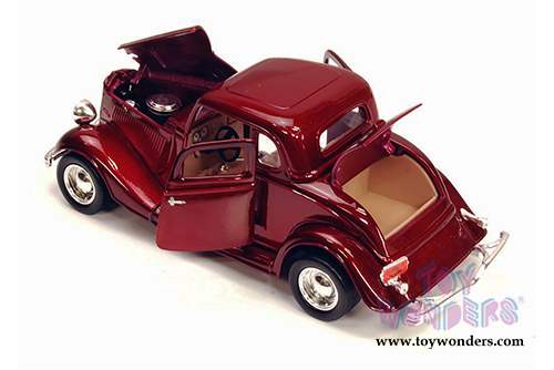 Showcasts Collectibles - Ford Coupe Hardtop (1934, 1/24 scale diecast model car, Red) 73217AC/R