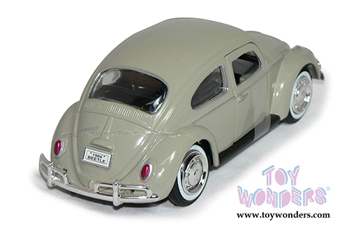 Showcasts Collectibles - Volkswagen Beetle Hard Top (1966, 1/24 scale diecast model car, Beige) 73223W/BE