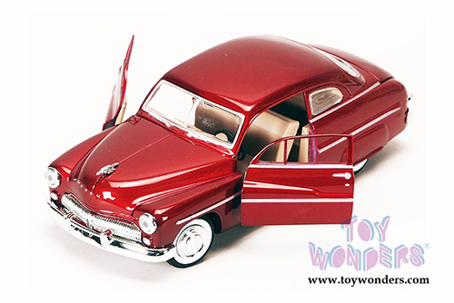 Showcasts Collectibles - Mercury Coupe Hardtop (1949, 1/24 scale diecast model car, Red) 73225AC/R 