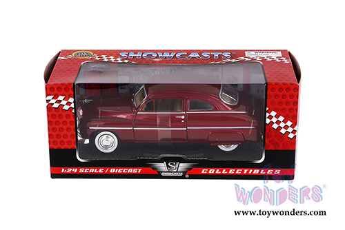 Showcasts Collectibles - Mercury Coupe Hardtop (1949, 1/24 scale diecast model car, Red) 73225AC/R 