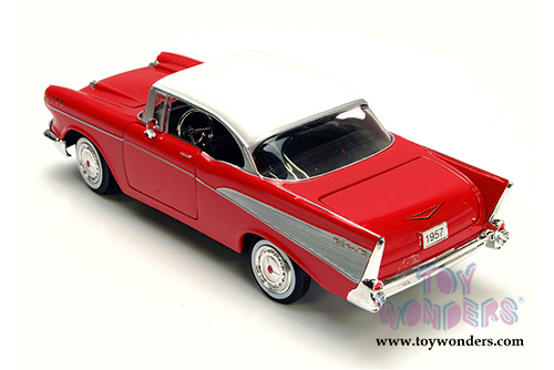 Showcasts Collectibles - Chevy Bel Air Hard Top (1957, 1/24 scale diecast model car, Red) 73228AC/R