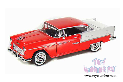 Showcasts Collectibles - Chevy Bel Air Hardtop (1955, 1/24 scale diecast model car, Red) 73229AC/R