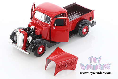 Showcasts Collectibles - Ford Pick Up Truck (1937, 1/24 scale diecast model car, Asstd.) 73233/16D