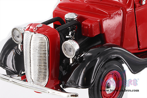Showcasts Collectibles - Ford Pick Up Truck (1937, 1/24 scale diecast model car, Red) 73233/16DR