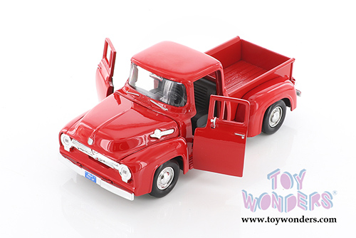 Showcasts Collectibles - Ford F-100 Pickup Truck (1956, 1/24 scale diecast model car, Asstd.) 73235/16D