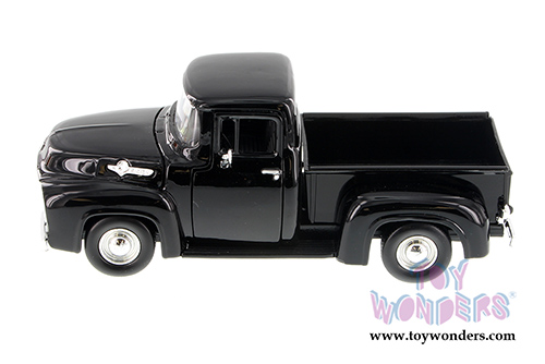 Showcasts Collectibles - Ford F-100 Pickup Truck (1956, 1/24 scale diecast model car, Black) 73235AC/BK