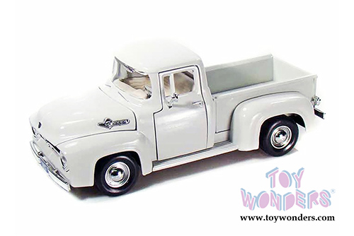 Showcasts Collectibles - Ford F-100 Pick Up Truck (1956, 1/24 scale diecast model car, White) 73235AC/W