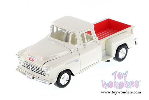 Showcasts® Collectibles - Chevy® 5100 Stepside Pickup Truck (1955, 1/24 scale diecast model car, Asstd.) 73236/16D
