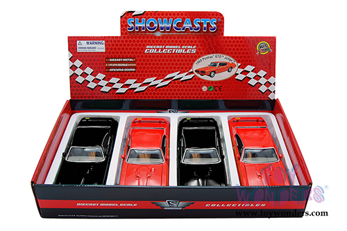 Showcasts Collectibles - Pontiac GTO Hardtop (1969, 1/24 scale diecast model car, Asstd.) 73242/16D