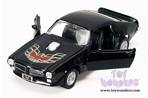 Showcasts Collectibles - Pontiac Firebird Trans Am Hardtop (1973, 1/24 scale diecast model car, Black) 73243AC/BK