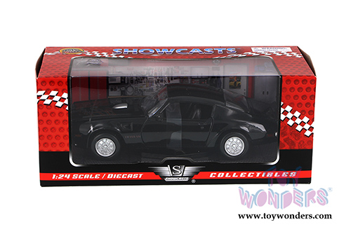 Showcasts Collectibles - Pontiac Firebird Trans Am Hardtop (1973, 1/24 scale diecast model car, Black) 73243AC/BK
