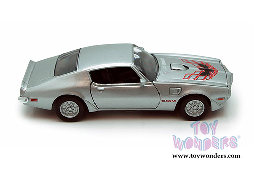 Showcasts Collectibles - Pontiac Firebird Hardtop (1973, 1/24 scale diecast model car, Silver) 73243AC/SV