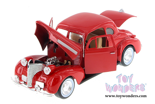 Showcasts Collectibles - Chevy Coupe Hardtop (1939, 1/24 scale die cast model car, Asstd.) 73247/16D