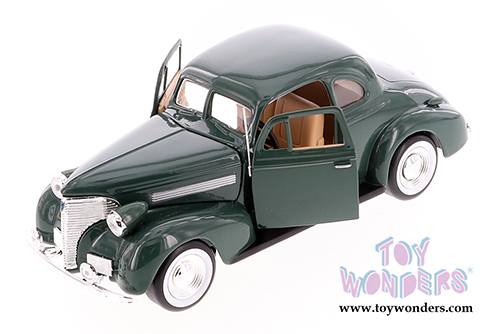 Showcasts Collectibles - Chevy Coupe Hardtop (1939, 1/24 scale die cast model car, Asstd.) 73247/16D