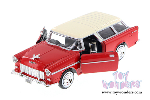 Showcasts Collectibles - Chevy Bel Air Nomad (1955, 1/24 scale die cast model car, Asstd.) 73248/16D
