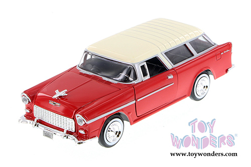 Showcasts Collectibles - Chevy Bel Air Nomad (1955, 1/24 scale die cast model car, Asstd.) 73248/16D