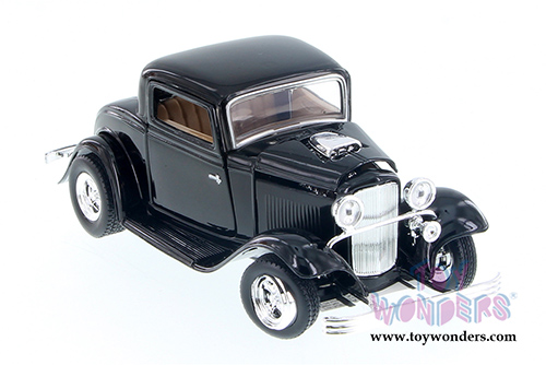 Showcasts Collectibles - Ford Coupe V8 3-Window Coupe (1932, 1/24 scale diecast model car, Asstd.) 73251/16D