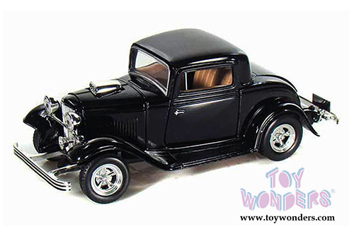 Showcasts Collectibles - Ford Coupe Hardtop (1932, 1/24 scale diecast model car, Black) 73251AC/BK