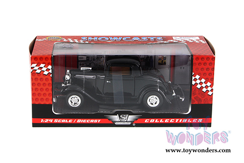 Showcasts Collectibles - Ford Coupe Hardtop (1932, 1/24 scale diecast model car, Black) 73251AC/BK