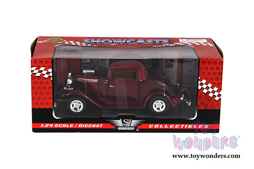 Showcasts Collectibles - Ford Coupe Hard Top (1932, 1/24 scale diecast model car, Red) 73251AC/R