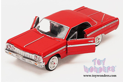 Showcasts Collectibles - Chevy Impala Hardtop (1964, 1/24 scale diecast model car, Red) 73259AC/R