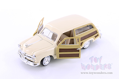 Showcasts Collectibles - Ford  Woody Wagon (1949, 1/24 scale diecast model car, Asstd.) 73260/2/16D
