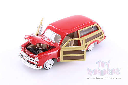 Showcasts Collectibles - Ford  Woody Wagon (1949, 1/24 scale diecast model car, Asstd.) 73260/2/16D