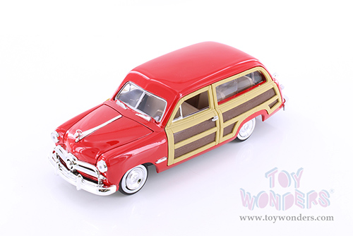 Showcasts Collectibles - Ford  Woody Wagon (1949, 1/24 scale diecast model car, Asstd.) 73260/2/16D