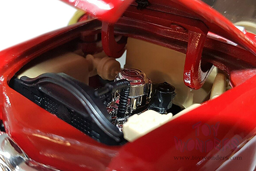 Showcasts Collectibles - Ford  Woody Wagon (1949, 1/24 scale diecast model car, Red) 73260AC/R