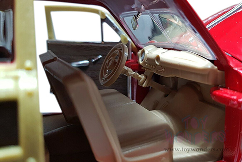 Showcasts Collectibles - Ford  Woody Wagon (1949, 1/24 scale diecast model car, Red) 73260AC/R