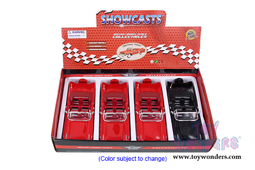 Showcasts Collectibles - Chevy Impala Convertible (1958, 1/24 scale diecast model car, Asstd.) 73267/16D