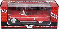 Show product details for Showcasts Collectibles - Chevrolet Impala Convertible (1958, 1/24 scale diecast model car, Red) 73267AC/R
