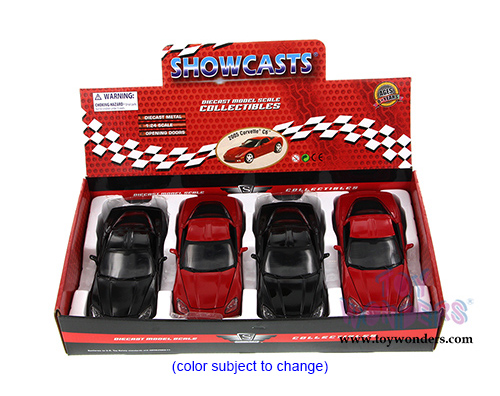 Showcasts Collectibles - Chevy Corvette C6 Hardtop (2005, 1/24 scale diecast model car, Asstd.) 73270/16D