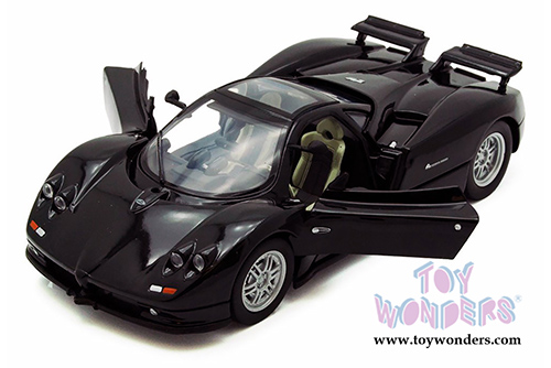 Showcasts Collectibles - Pagani Zonda C12 w/ Sunroof (1/24 scale diecast model car, Black) 73272BK/6