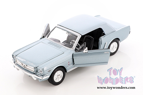 Showcasts Collectibles - Ford Mustang Hardtop (1964 1/2, 1/24 scale diecast model car, Asstd.) 73273/16D