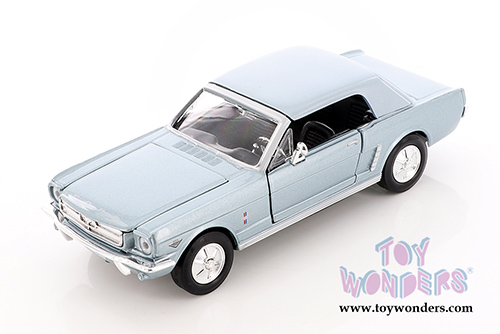 Showcasts Collectibles - Ford Mustang Hardtop (1964 1/2, 1/24 scale diecast model car, Asstd.) 73273/16D
