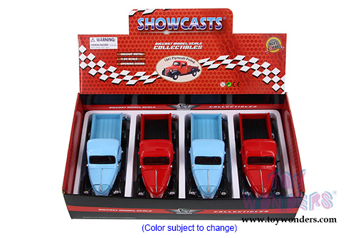 Showcasts Collectibles - Plymouth Truck (1941, 1/24 scale diecast model car, Asstd.) 73278/16D
