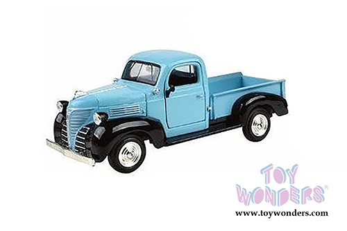 Showcasts Collectibles - Plymouth Pickup (1941, 1/24 scale diecast model car, Blue) 73278AC/BU
