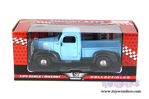 Showcasts Collectibles - Plymouth Pickup (1941, 1/24 scale diecast model car, Blue) 73278AC/BU