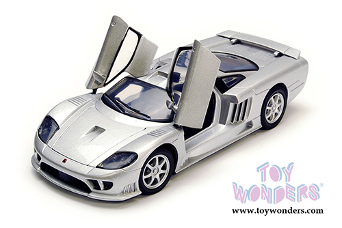 Showcasts Collectibles - Saleen S7 Hardtop (1/24 scale diecast model car, Silver) 73279SV/6